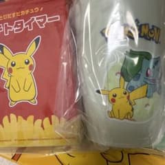 포켓몬 맥도날드 뛰어다니는 피카츄 선물 타이머 글라스