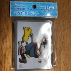 ポケモンカード デッキシールド スリーブ レッド&ピカチュウのサムネイル