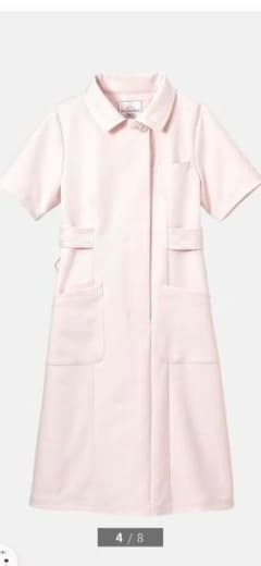 ジェラードピケ　制服　白衣　ピンクのサムネイル
