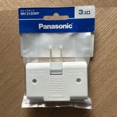 Panasonic WH 2123WP スナップタップ 3コロのサムネイル