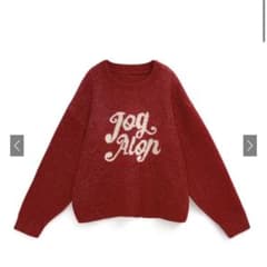 GRL ロゴニットトップス uf053のサムネイル