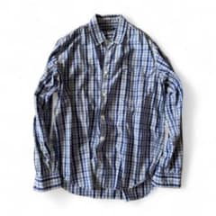 COMME des GARCONS HOMME パッカリング チェックシャツ