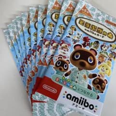 未開封】どうぶつの森 amiibo カード5弾 10パック - メルカリ