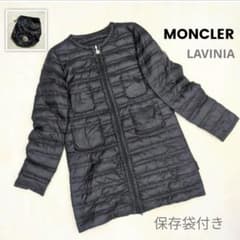 希少】MONCLER モンクレール LAVINIA ライトダウン ブラック S - メルカリ