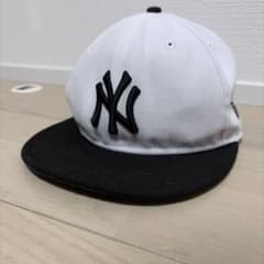NEW ERA ニューエラ 9FIFTY NYヤンキース キャップ 白 黒のサムネイル
