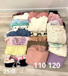 110㎝　120㎝　女の子　服のサムネイル