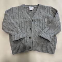 Ralph Lauren グレー カーディガン 24Mのサムネイル