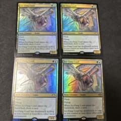 『MTG』氷牙のコアトル　mh1 foil  4枚セット 氷牙のコアトル Ice-Fang Coatl 4枚 英語 foil - メルカリ