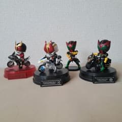 一番くじ 仮面ライダー 平成ライダーマシーンズ クウガ 電王 オーズ 4体セットのサムネイル