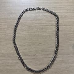 シルバー ステンレス チェーンネックレスのサムネイル