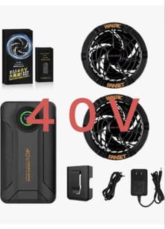 空調服　ファン　バッテリー セット　４０Ｖ　2026 最新モデルのサムネイル