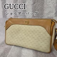 【希少】GUCCI オールドグッチ GG柄 ショルダーバッグ ヴィンテージのサムネイル