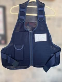 日本製 ハマニ 防刃ベスト N型 (前パネル入) アイスピック対応 導入