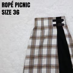 ROPÉ PICNIC ロペピクニック チェック柄 　スカート 36のサムネイル
