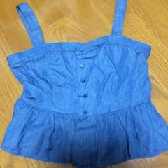 LOWRYSFARMのデニムプラムキャミのサムネイル