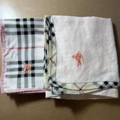 Burberry ハンカチ 2枚セット ノバチェック ホース刺繍のサムネイル