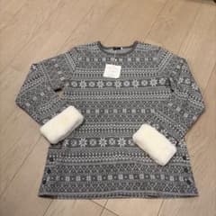 BeBe ノルディック柄 長袖カットソー 150cmのサムネイル