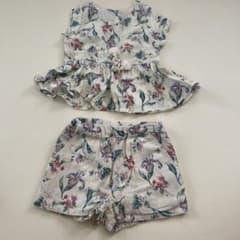 petit main 花柄 セットアップ 90cmのサムネイル