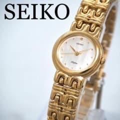 573 가동 [미품] SEIKO 여성 시계 골드 벨피나 원형
