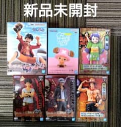 ONE PIECE ワンピース フィギュア6点セット 新品未開封 - メルカリ