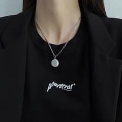 チェンネックレス　韓国　流行り　カップル　レディース　メンズ　インス　クールのサムネイル