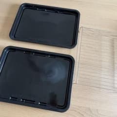 【新品未使用】ヘルシオ 角皿2枚＋調理網2枚 SHARP ヘルシオ オーブン 角皿2枚＋調理網セット - メルカリ