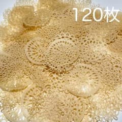 ドイリー レースペーパー コラージュ 120枚のサムネイル