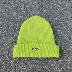 NOAH ビーニー ニット帽 ライムグリーン ゲッコーグリーン 黄緑 レア