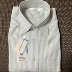DRY NON IRON SHIRT ストライプ 長袖シャツ Lのサムネイル