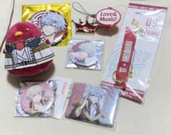 うたプリ 黒崎蘭丸 缶バッジ キーホルダーのサムネイル