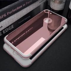 iphone7.8ケース ソフトカバー鏡面ミラー仕上げ (7, ローズゴールド)のサムネイル