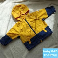 baby GAP アウター イエロー ネイビー 12-18ヶ月