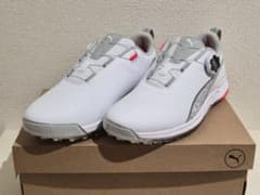 【新品】PUMA ゴルフシューズ アルファキャットエース スパイクレスのサムネイル