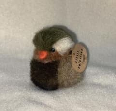 レトロ レア セキグチ 鳥 ぬいぐるみ 昭和レトロ セキグチ リトルコレクション カモ 鴨 鳥 マスコット