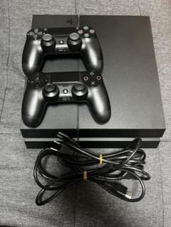 PlayStation 4 本体 + 2コントローラー　ケーブルのサムネイル