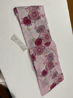 浴衣　薄ピンク柄　新品のサムネイル