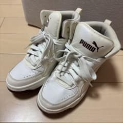PUMA ハイカットスニーカー ホワイト 23cmのサムネイル