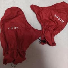山と道 UL ミトン レッド ユニセックスのサムネイル