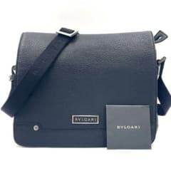 美品】BVLGARI ブルガリ アーバン メッセンジャーバッグ ショルダー 黒 