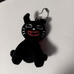 キヨ猫　マスコットキーホルダー　おすわりマントのサムネイル