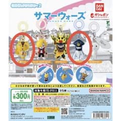 サマーウォーズ めじるしアクセサリー2 仮ケンジ マンスケ 2個セットのサムネイル