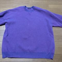 JEANASIS 12GWジャガードボリュームスリーブプルオーバーのサムネイル