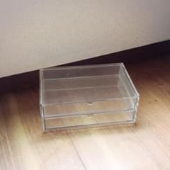 【無印良品】アクリルケース2段フタあき（大）のサムネイル
