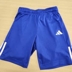 adidas AEROREADY 青 ショートパンツ 140のサムネイル
