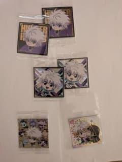 HUNTER×HUNTER シール ウエハース キルア6枚セット まとめ売りのサムネイル