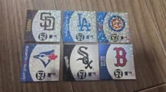 セブン限定 MLB ホログラムステッカー 全6種コンプのサムネイル