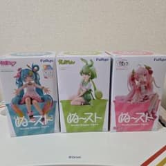 初音ミク ずんだもん ぬーどるストッパーフィギュア 3種セット - メルカリ