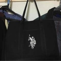 ポロラルフローレン　トートバッグ　黒のサムネイル