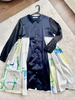 【petite robe noire】シルクコットン ワンピースのサムネイル