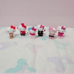 ハローキティ ミニフィギュア まとめ売り 27点セット ⌇SANRIO⌇ハローキティ ミニフィギュア 6体セット - メルカリ